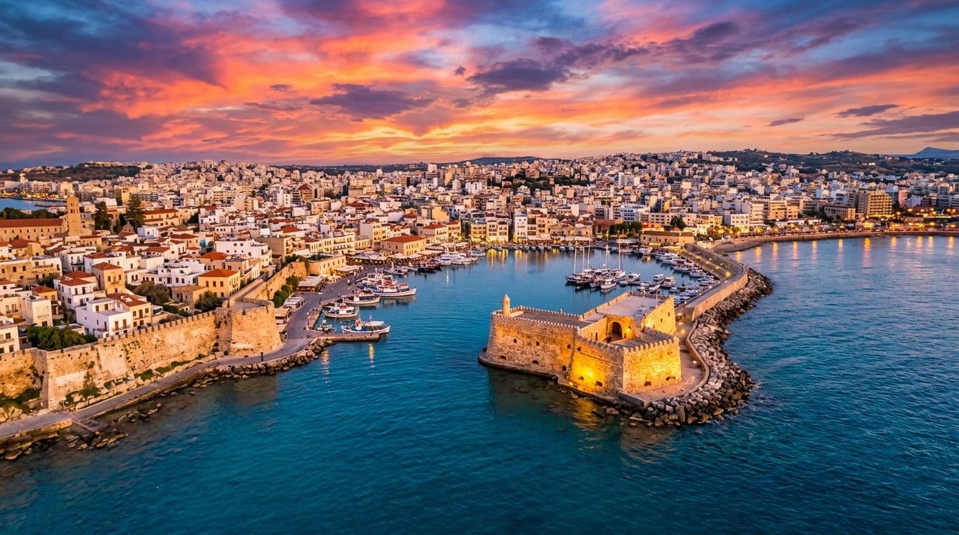 Flight deal: London to Heraklion for EUR84 (save 70%)